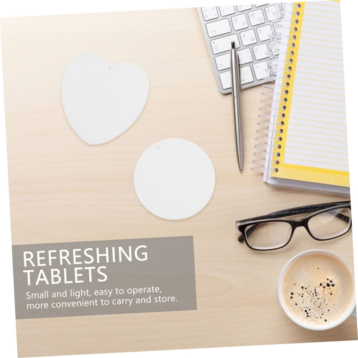 PartyKindom 1 Set Air Freshener Sublimation Car Freshener Blanks Sublimation Blanks Products PartyKindom