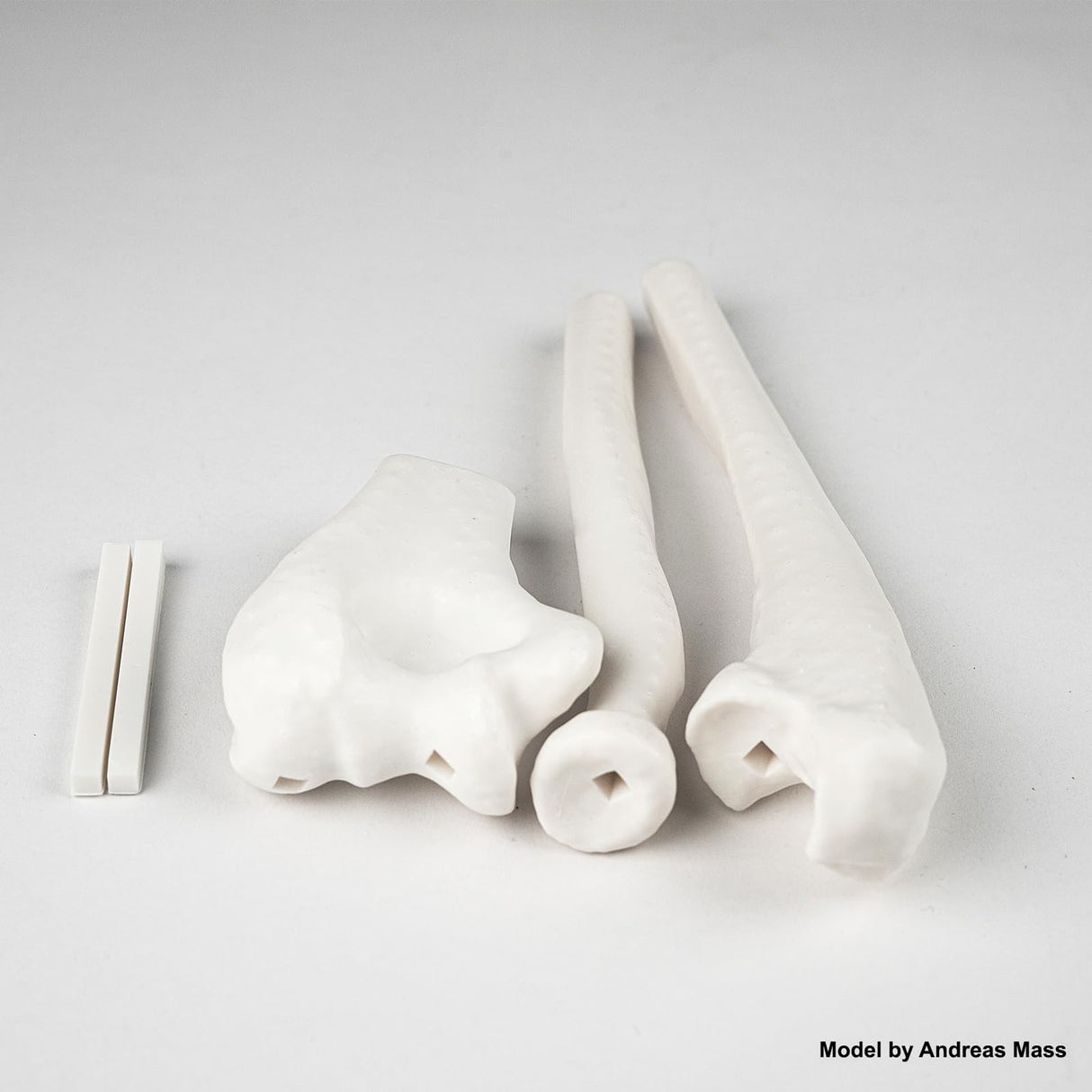 Siraya Tech Sculpt High-Temp Resistant 3D Printer Resin - Up to 250C, High Precision, Compatible with 8K DLP/LCD Printers for Engineering, Jewelry, & Industrial Applications (Ultra White, 1kg) Siraya Tech