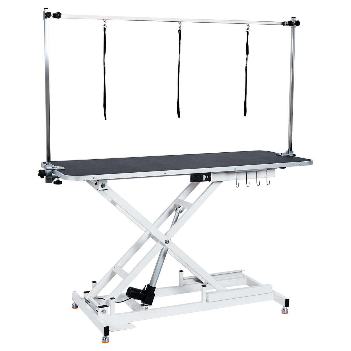 48" Electric Dog Grooming Table with Remote, Capacity Up to 330Lb, Height Adjustable 9" to 40", Grooming Table with Tool Organizer, Large Pet Grooming Station for Pets Bathing Drying Garvee