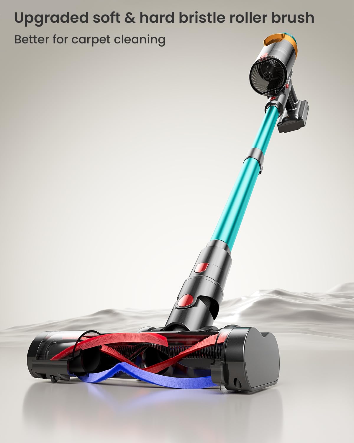 Cordless Vacuum Cleaner, 550W 45KPA 70Mins Vacuum Cleaners for Home, Stick Vacuum with Charging Dock Station, Anti-tangle Wireless Vacuum, Rechargeable Cordless Vacuum for Pet Hair/Carpet/Hard Floor dsorupa