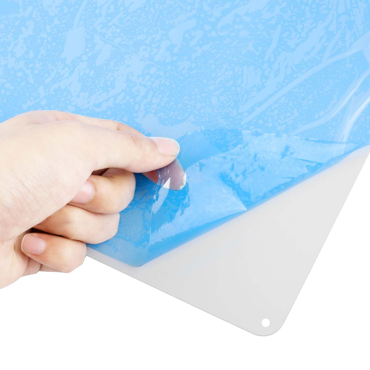 MUXYH 4 Pack White Sign Blanks, 14 x 10 Inches, Sturdy Rust Free Aluminum Metal Signs White Color Blank Sign, Waterproof, Easy Mounting, Indoor or Outdoor Use MUXYH