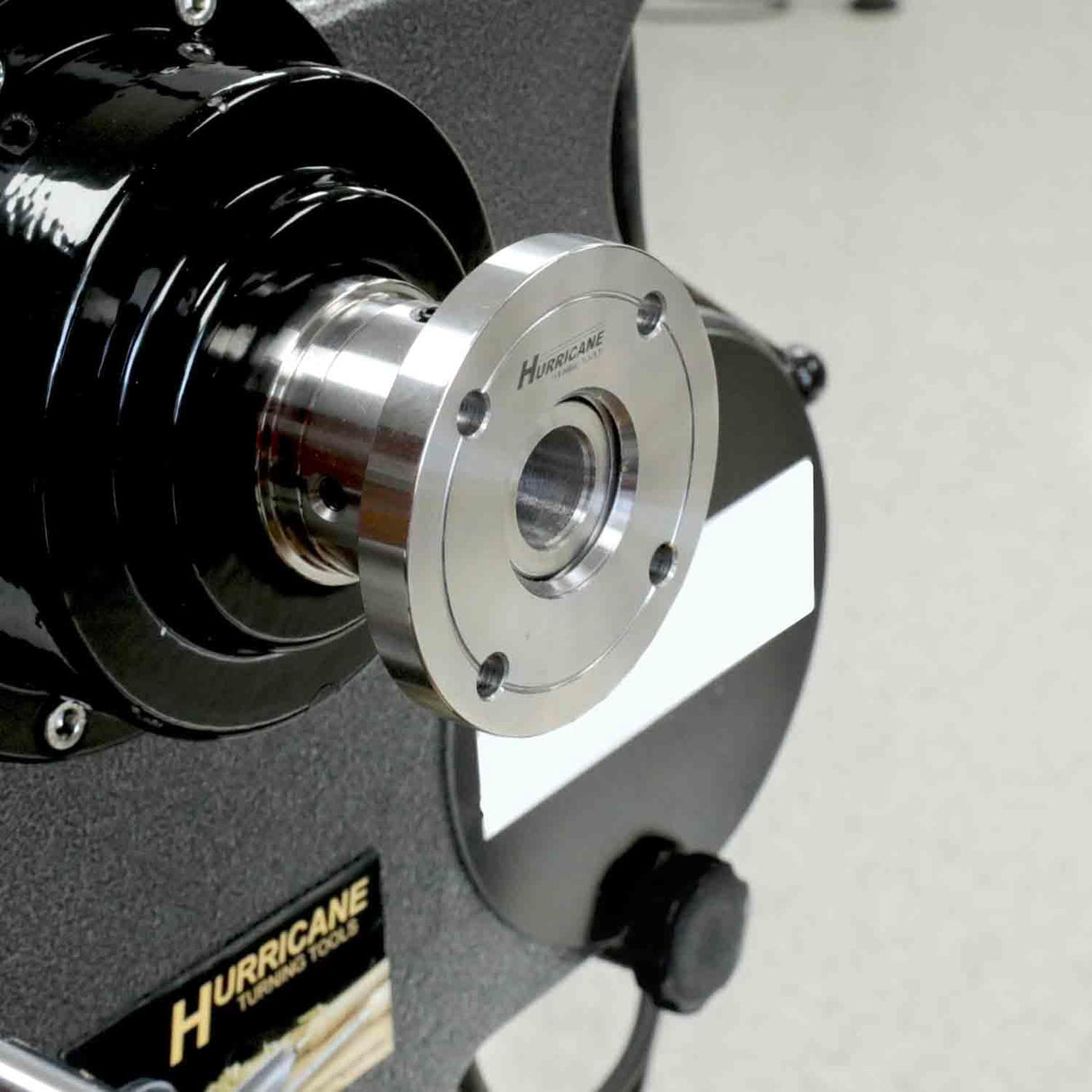 Hurricane Turning Tools, 3" Steel Faceplate For Wood Lathe, 1 1/4" x 8 TPI Hurricane Turning Tools