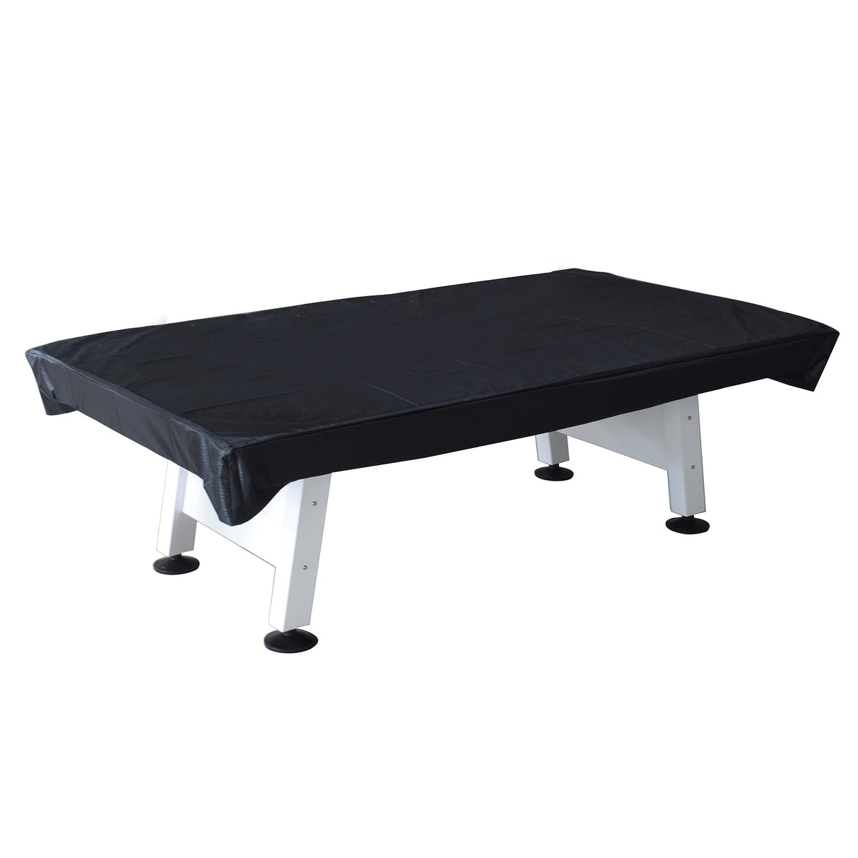 Hathaway Alpine 8-ft Outdoor Pool Table with Aluminum Frame and Waterproof, UV-Resistant Felt - Includes Accessories, White Hathaway