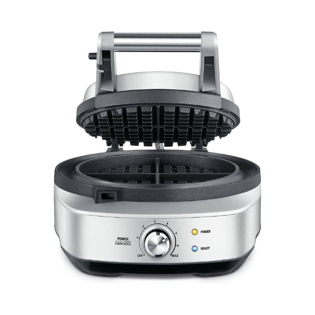 Breville BWM520XL Waffle Iron, 2.3, Silver Breville