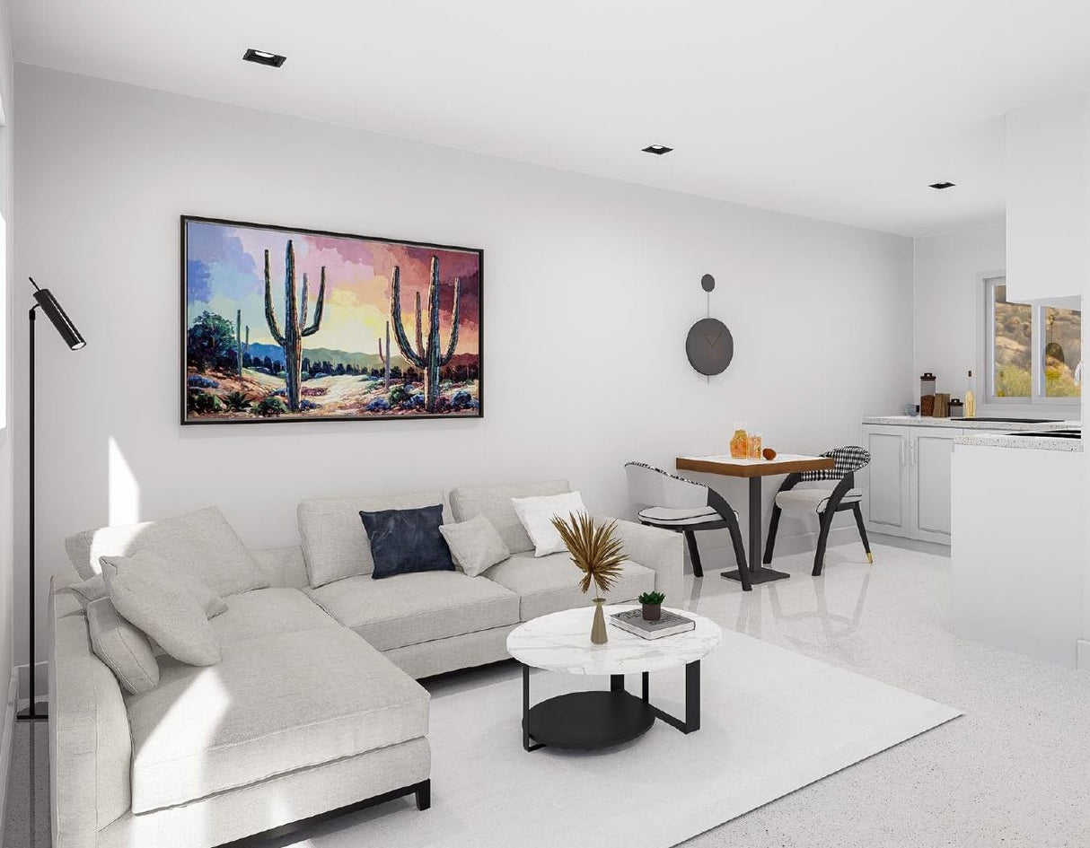 400sqft Tiny Home Plans with 2 Bedrooms, Living Room, Kitchen, Architectural Drawings and Utility Plans Generic