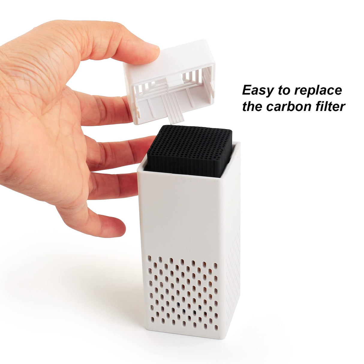 ENOMAKER Resin Air Filter Fan Machine with Activated Carbon Block Replacement for Anycubic Elegoo Creality LCD DLP MSLA 3D Printers (Pack of 2) ENOMAKER