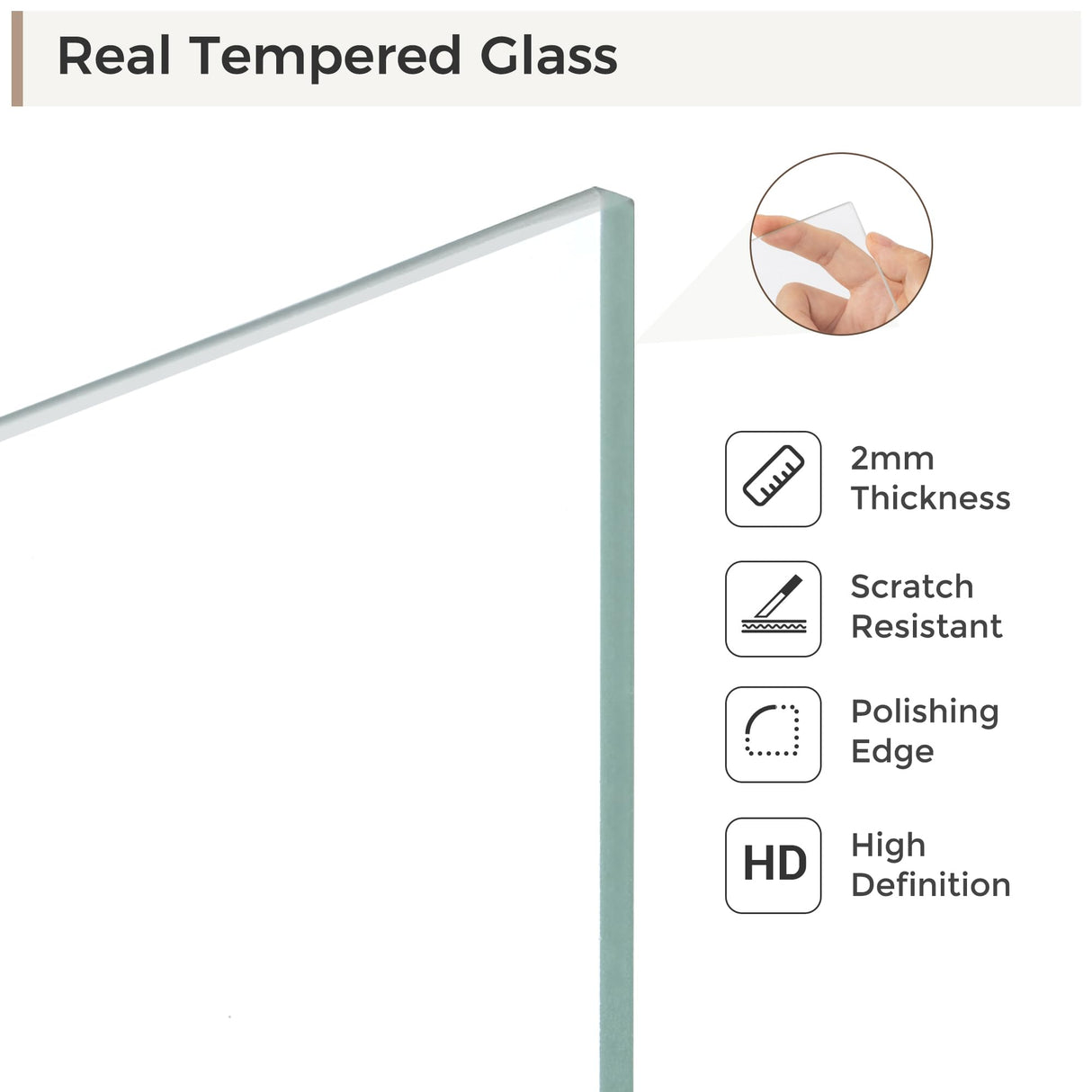 Heimlove 8x10 Picture Frames Natural Walnut,Original Wood Hand Make Crafted Photo Frame with Mat to 5x7 Graduation Picture Display,Family Picture,Wedding Picture Tabletop & Wall Decoration Heimlove