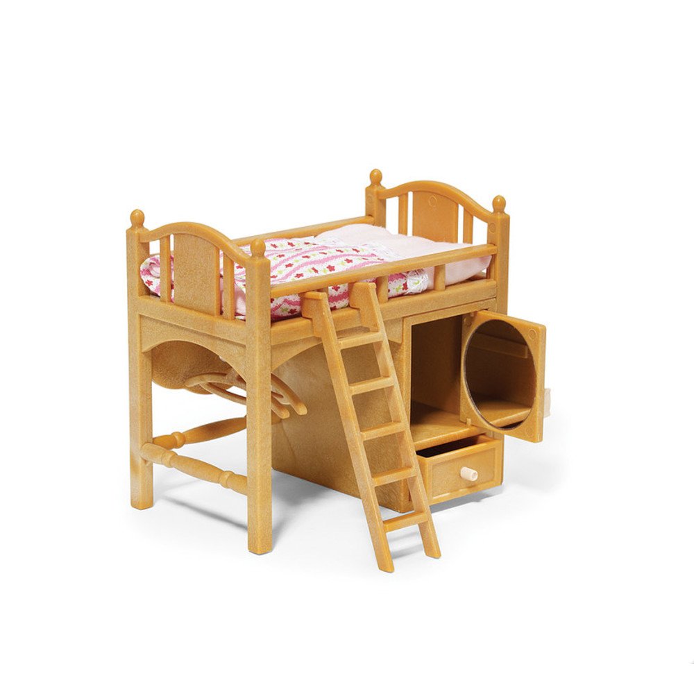 Calico Critters Loft Bed - Create a Cozy and Fun Space for Your Critters to Sleep! Calico Critters