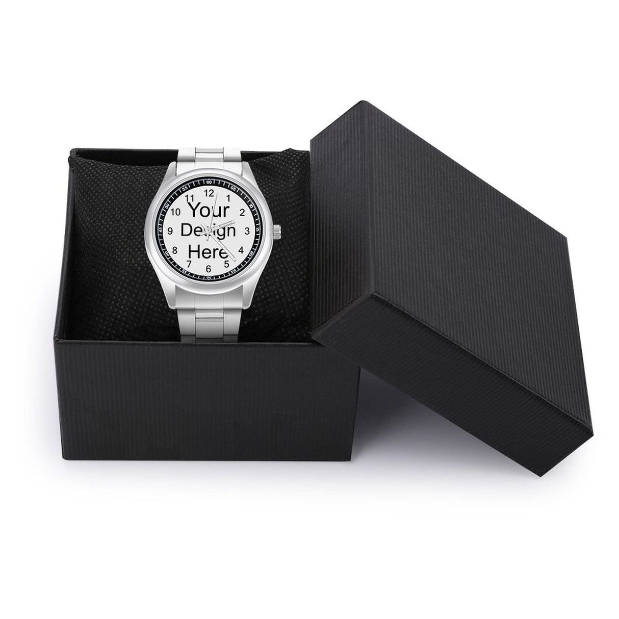 JWBCUU Custom Photo Watch Personalized Photo Watches with Your Own Design Customized Watches Gift for Family Boyfriend Girlfriend JWBCUU