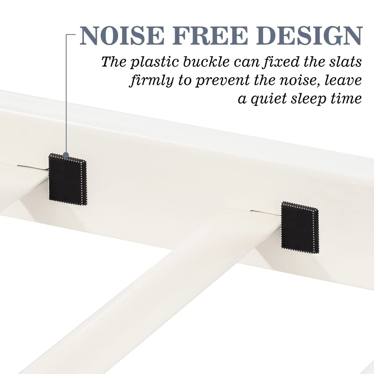 Allewie Metal Bunk Bed Twin Over Twin Size for Junior & Adults with Ladder and Heavy Duty Guardrail, Small Space Saving Design for Bedroom Kid Room and Dorm, White Allewie