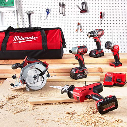 Milwaukee 2695-25CX M18 18-Volt Lithium-Ion Cordless Combo Tool Kit (5-Tool) Milwaukee