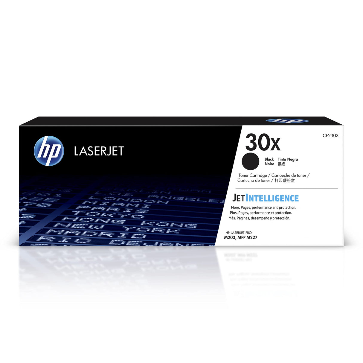 HP 30X Black High-yield Toner Cartridge | Works with HP LaserJet Pro M203 Series, HP LaserJet Pro MFP M227 Series | CF230X HP