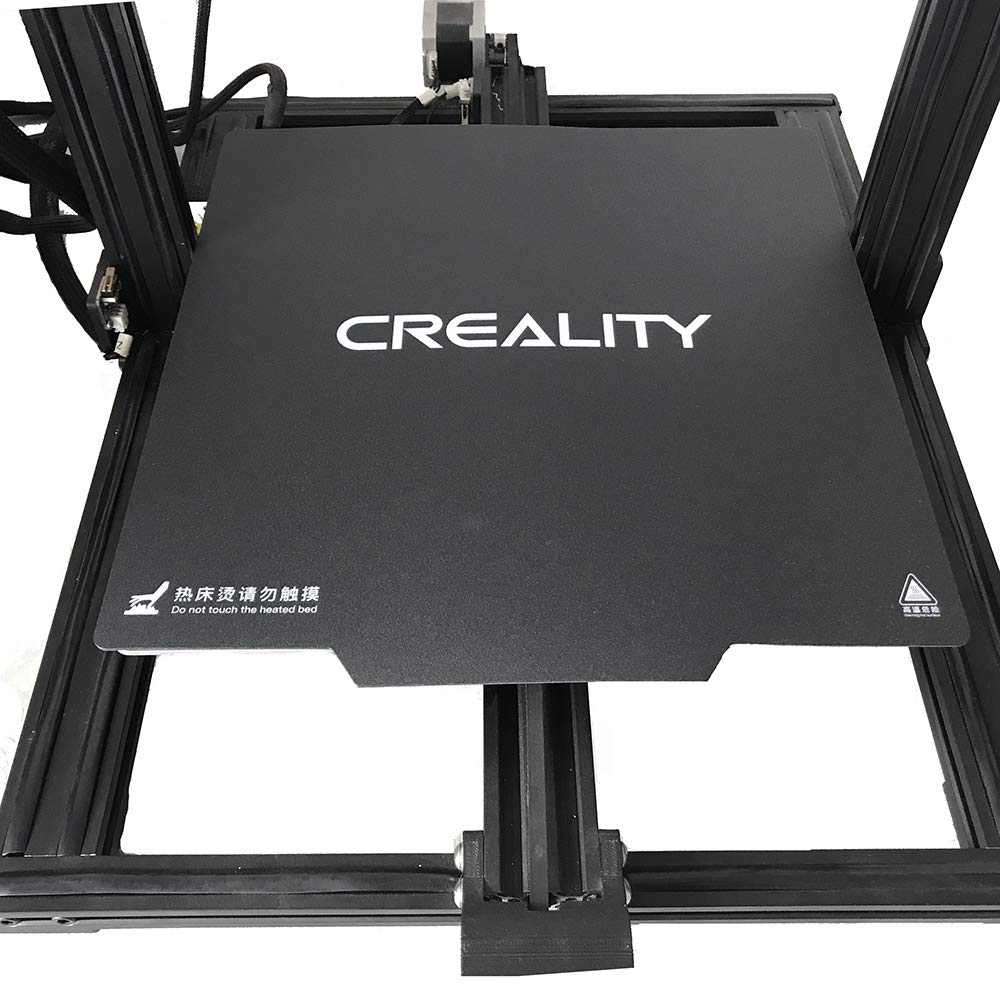 Official Creality Ultra-Flexible Removable Magnetic 3D Printer Build Surface Heated Bed Cover for CR-10/CR-10S/Ender 3 Max/Ender 3 Max Neo/SV06 Plus/SV04 IDEX/Longer LK5 Pro 3D Printer 310X310MM Creality