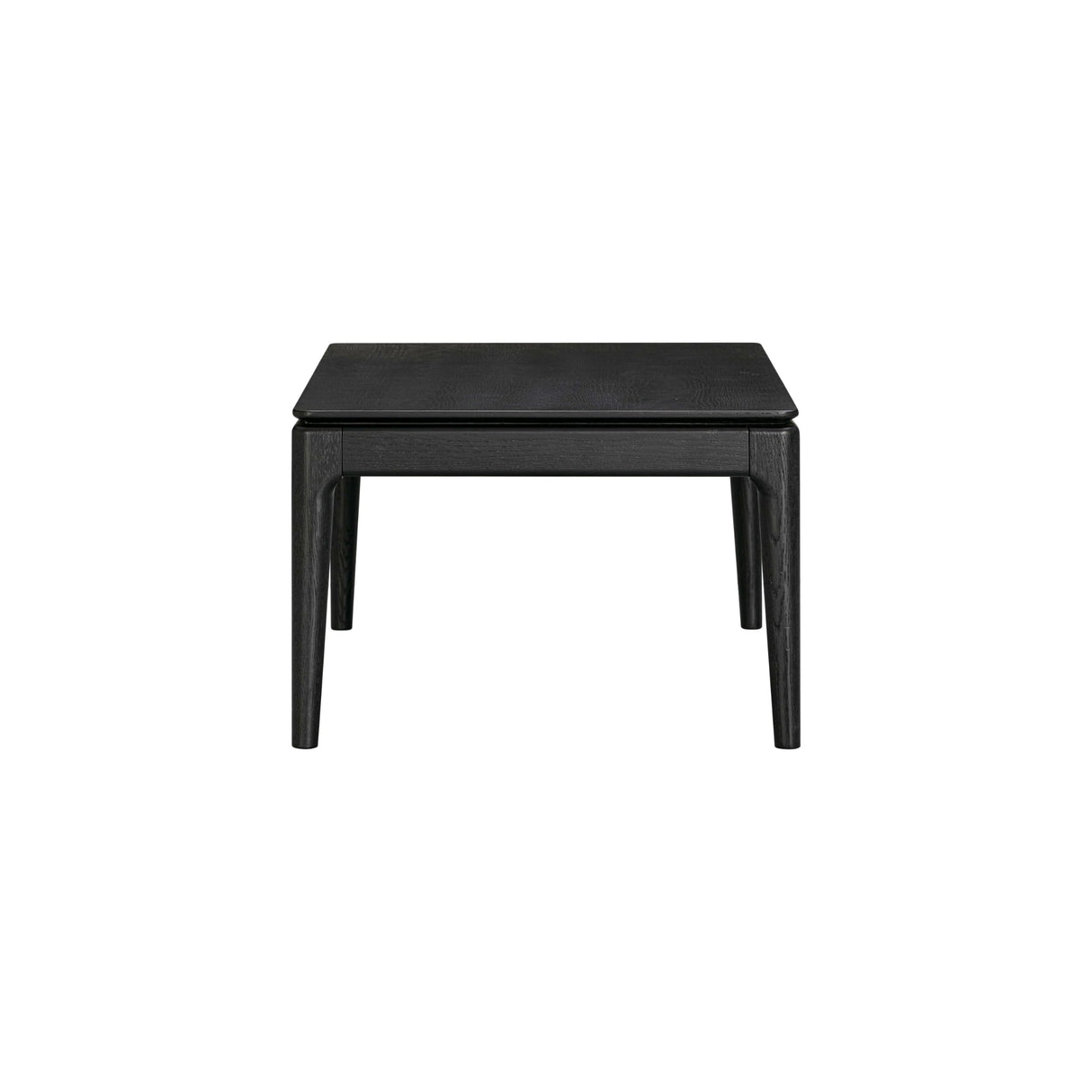 NTC Mingle Modern Wooden Rectangle Coffee Table with Hidden Drawer – Waterproof & Heat Resistant, Burnt Black NTC