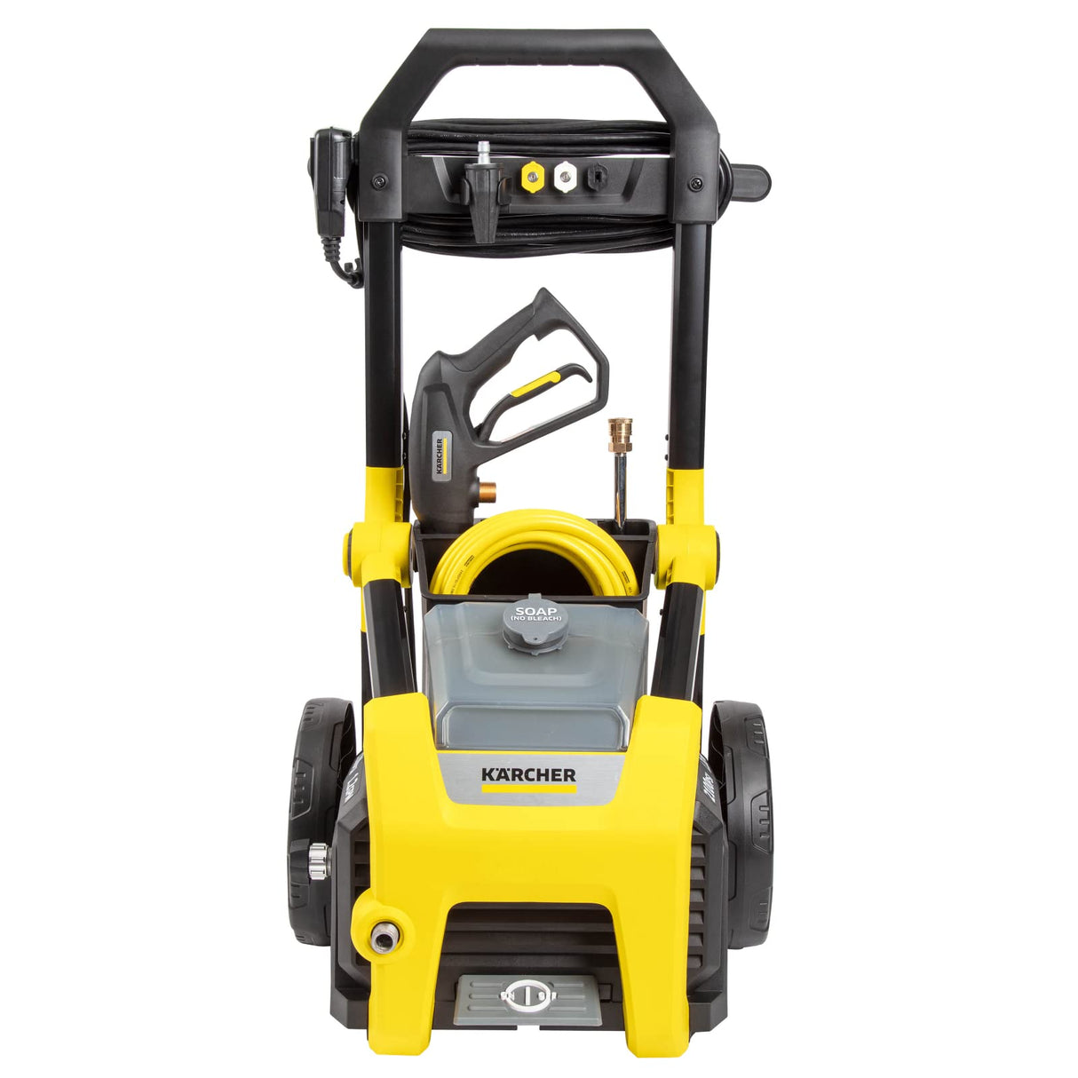 Kärcher Pressure Washer K2100PS, Max 2625 PSI, 3 Spray Nozzles, Detergent Tank, For Cars, Driveways, Siding, Patios, 2.07 max. GPM Kärcher