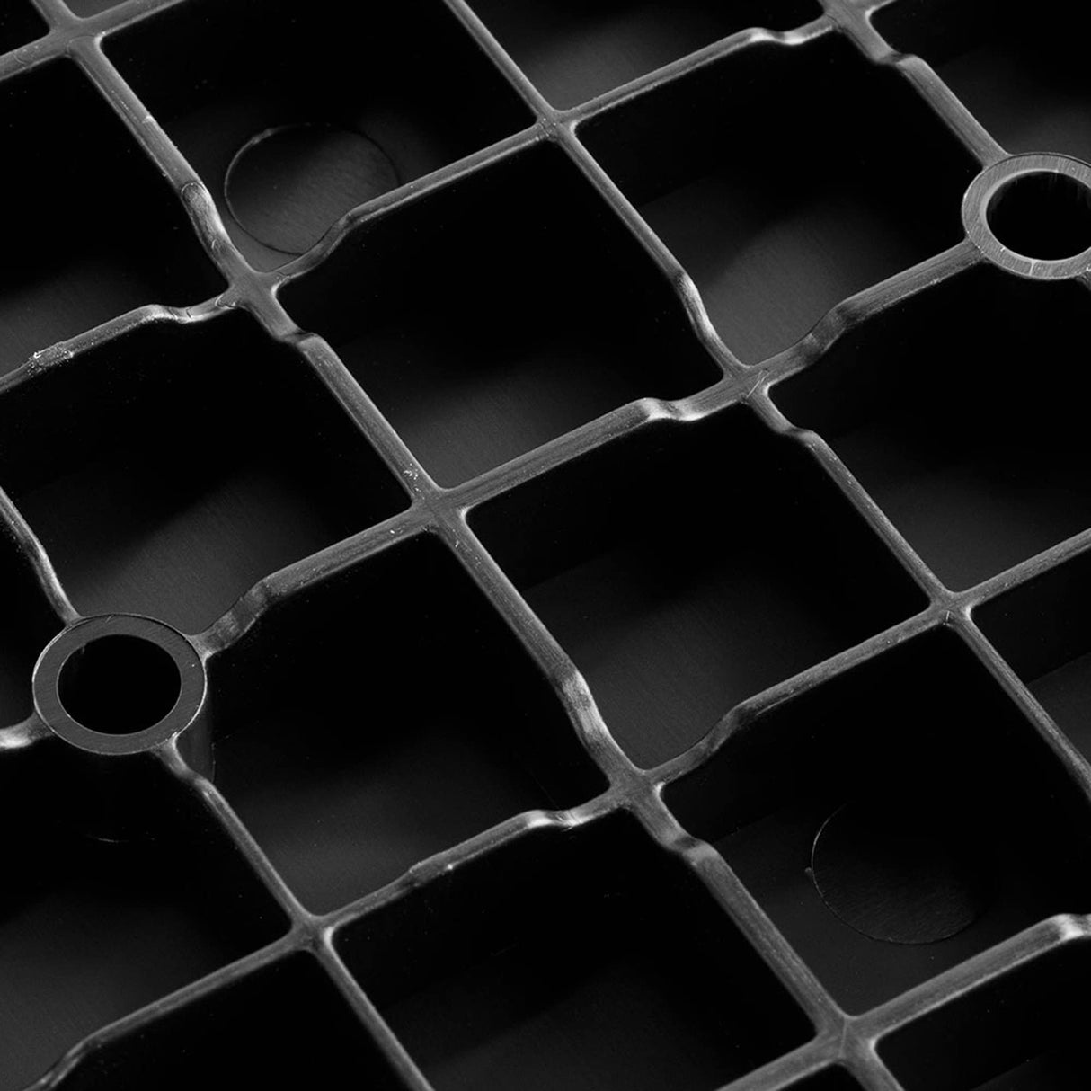 Speedway Diamond Interlocking Garage Floor Tiles 12 x 12-Inch, Black, 50 Piece Set Speedway