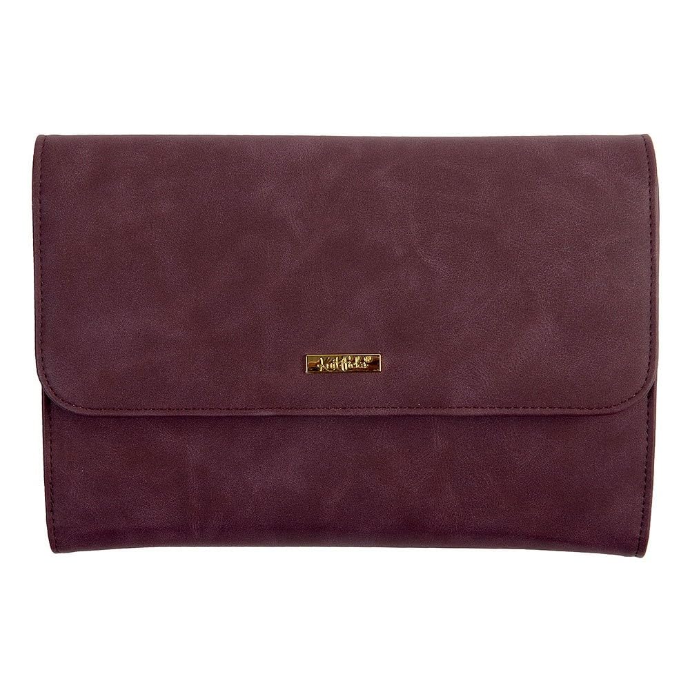 Knit Picks Options Wood Interchangeable Knitting Needle Set with Case and Stitch Markers (Royal Purple) Knit Picks