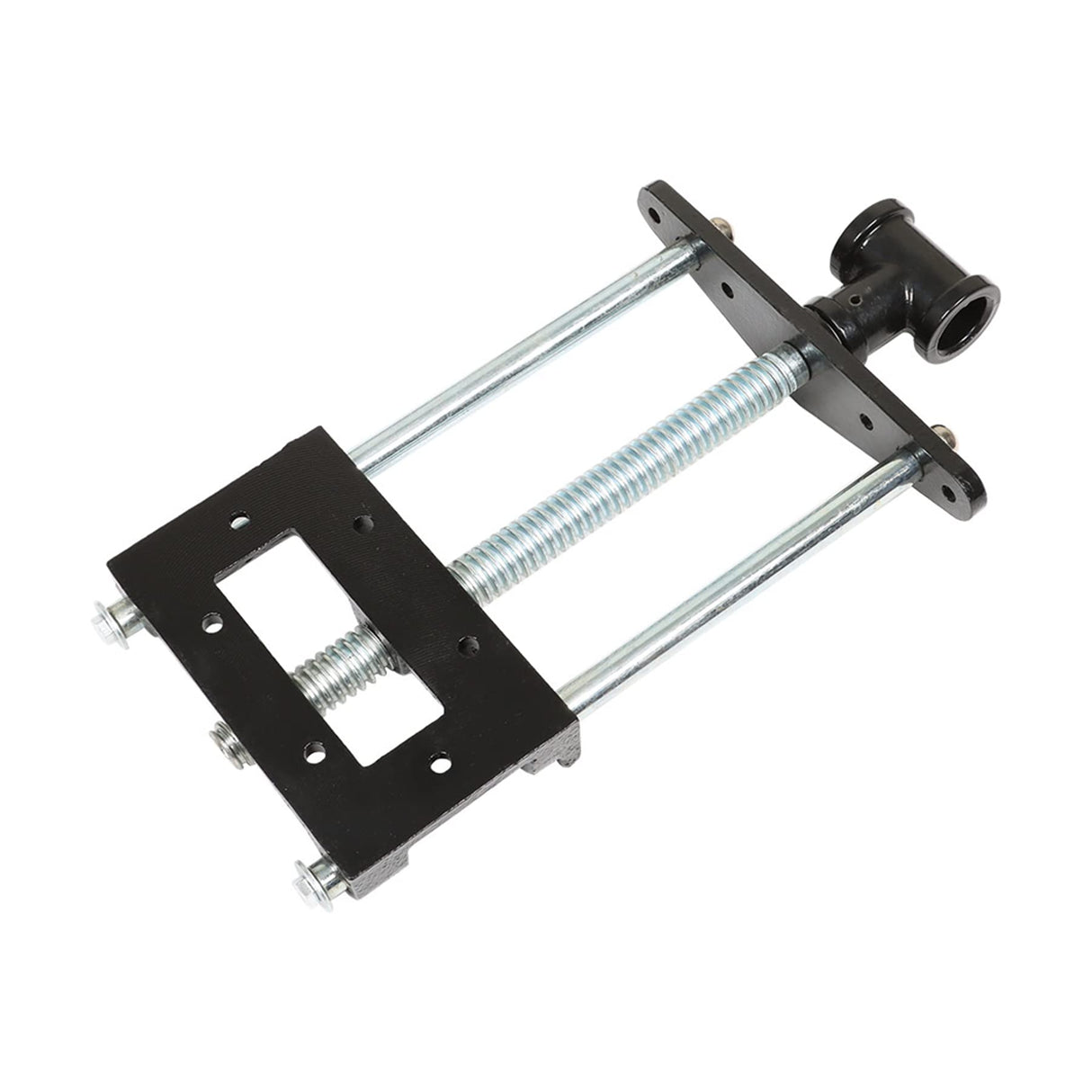 marddpair Woodworking Bench Vise 9 Inch Front Screw Vise Fit for Work bench Chrome Plating Leg Vise marddpair