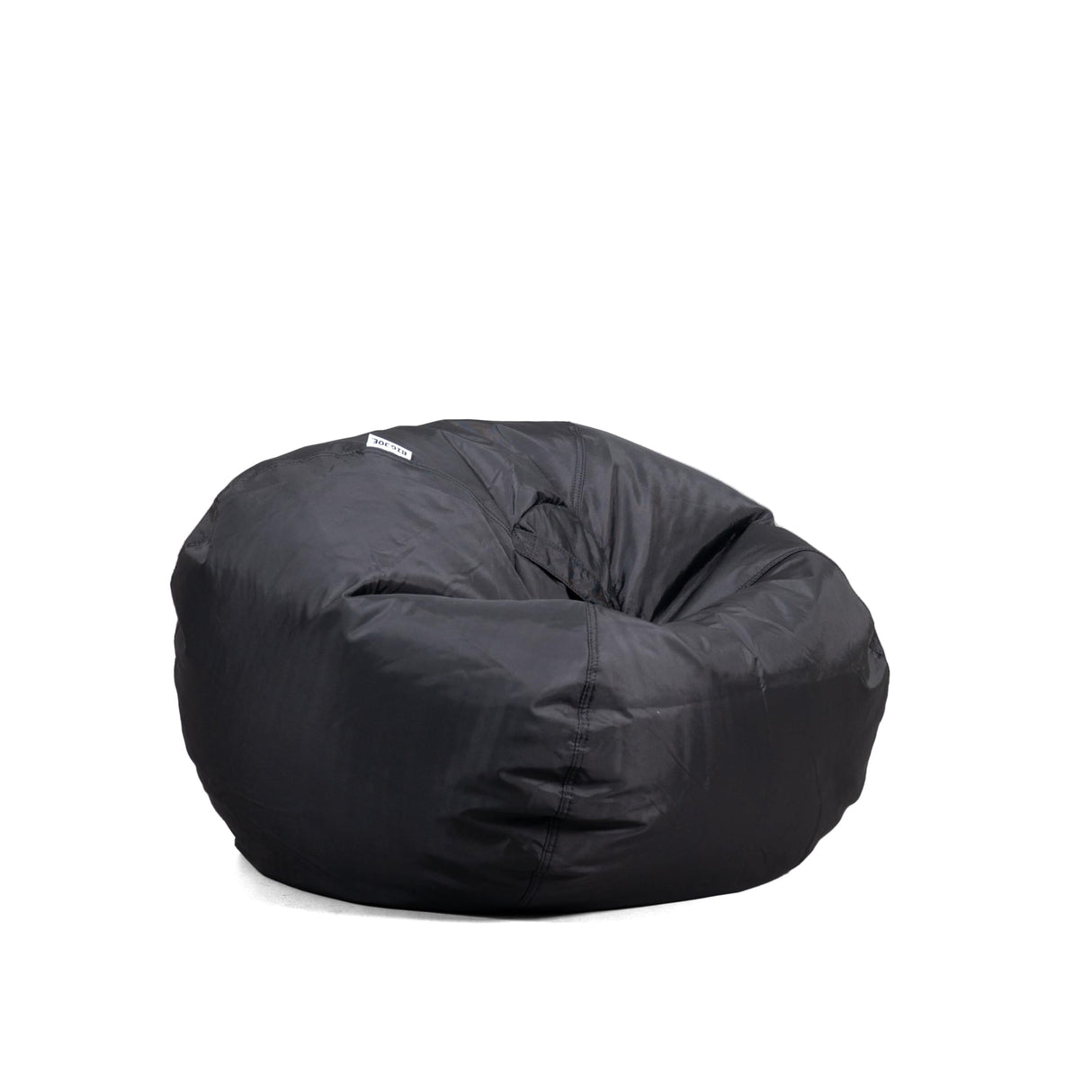 Big Joe Classic Bean Bag Chair, Black Smartmax, Durable Polyester Nylon Blend, 2 feet Round Big Joe