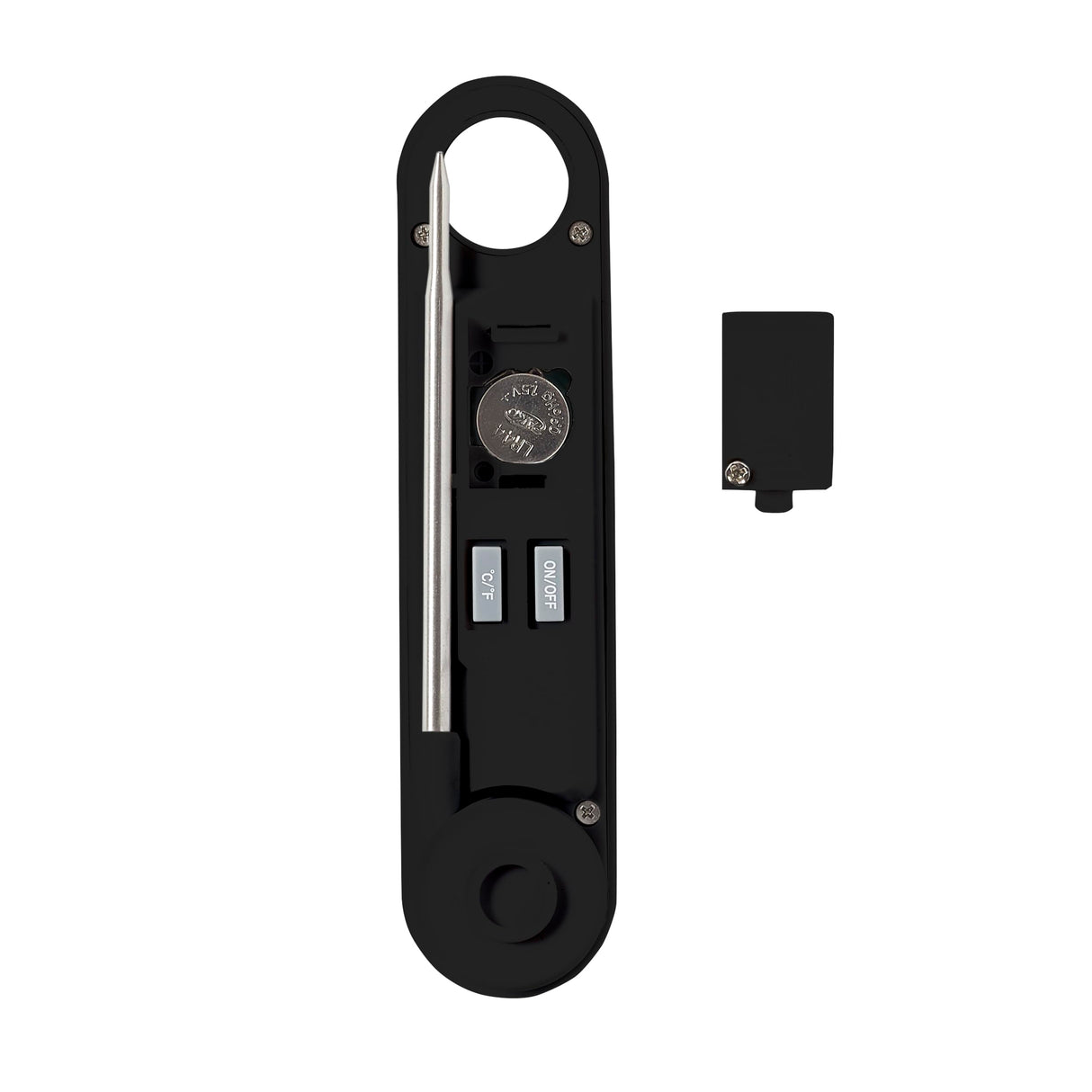 Taylor 1476 Instant Read Digital Meat Food Grill BBQ Cooking Kitchen Thermometer, Tailgating and Grilling Compact Folding Probe, Black Taylor