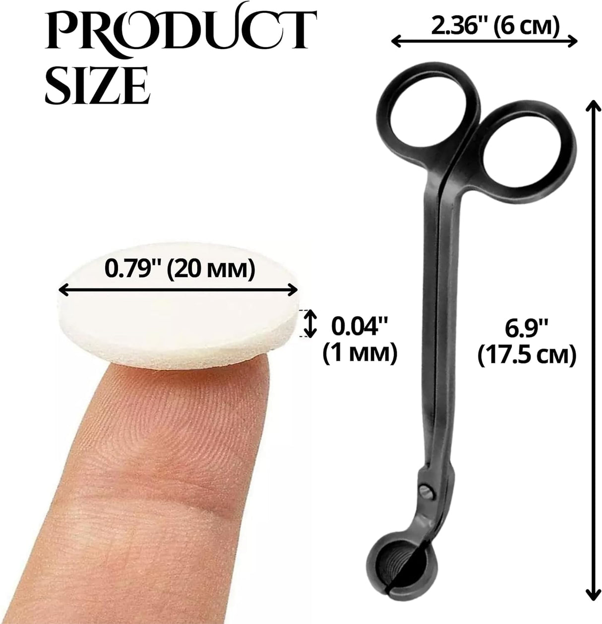 151PCS Wicks Candle Making Set – Wooden Wicks with Metal Base for Candle Making Smokeless with Black Trimmer and Stickers (Black) YARRD