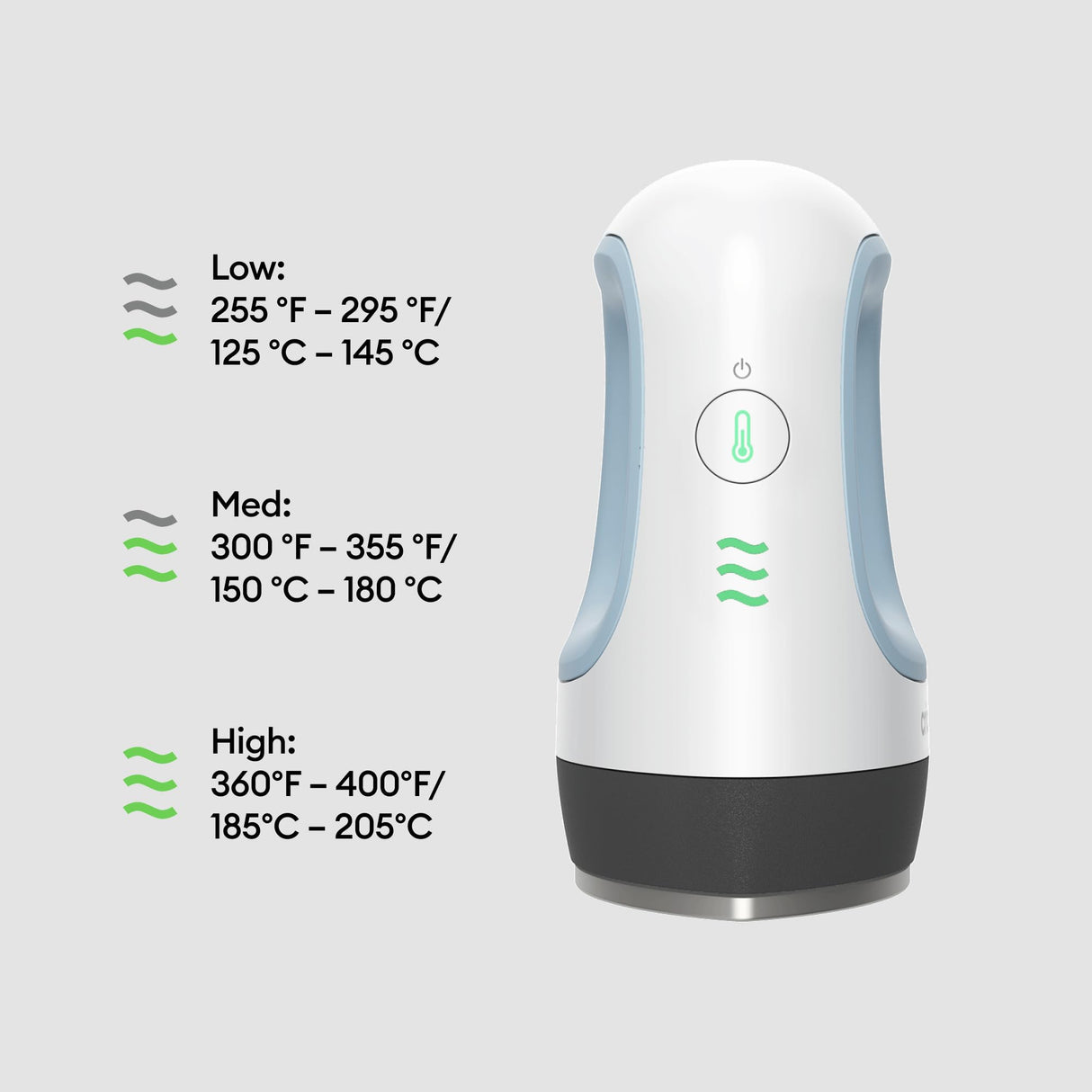Cricut EasyPress Mini Heat Press - for Pressing Small Objects Like Shoes, Stuffed Animals, Hats & More - 3 Heat Settings & Precision Tip - Ceramic-Coated Heat Plate - Compact & Lightweight - Zen Blue Cricut