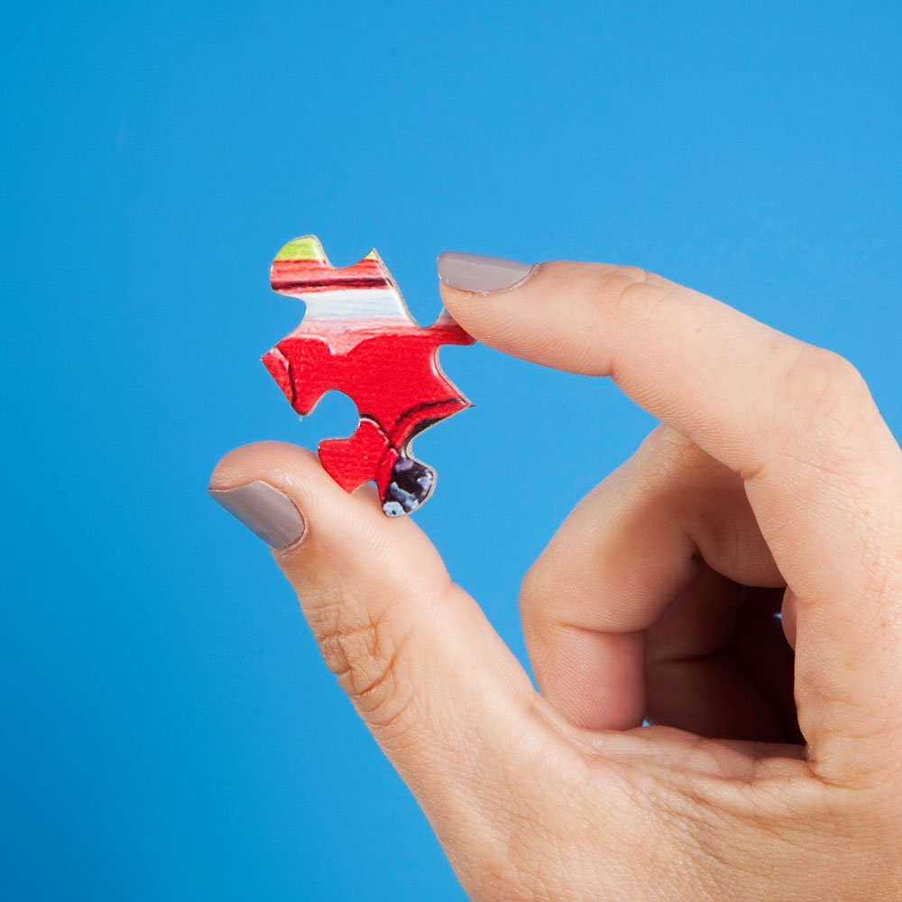 Bits and Pieces – 500 Piece Jigsaw Puzzle for Adults – Christmas Barn Snowman - Animal Winter Scene Jigsaw Puzzle by Artist Larry Jones, Completed Puzzle Size: 18" x 24" Bits and Pieces