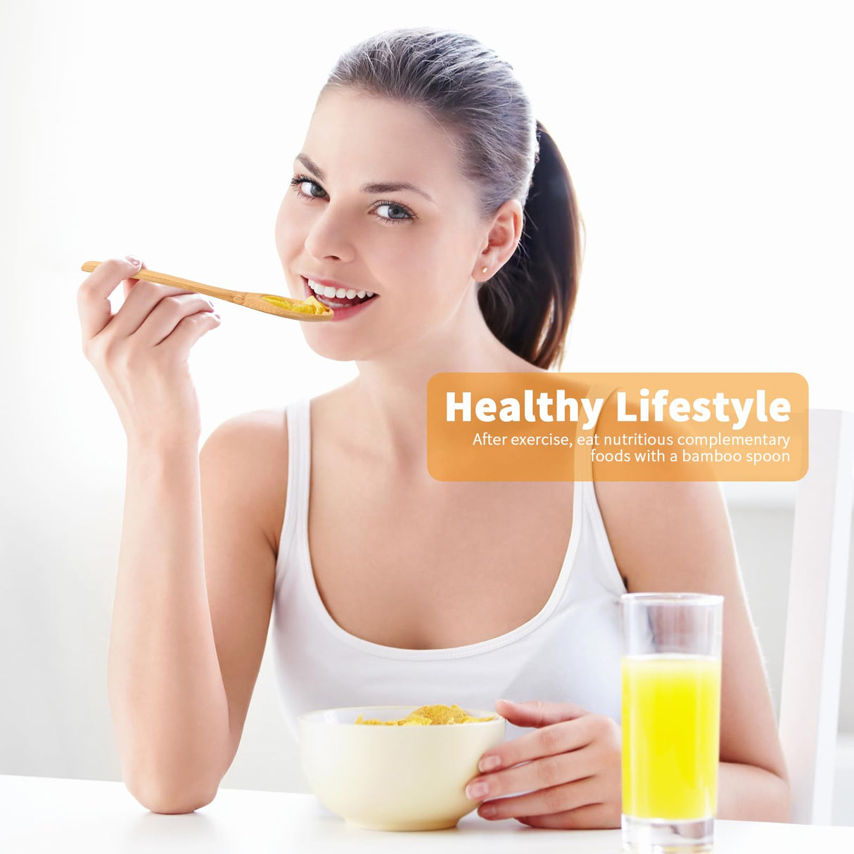 6.3 Inch Bamboo Spoons, Small Wooden Eating Spoons, Tiny Wood Honey Teaspoon for Coffee and Tea, Little Wooden Spoons For Daily Use (3 PCS) aerzip