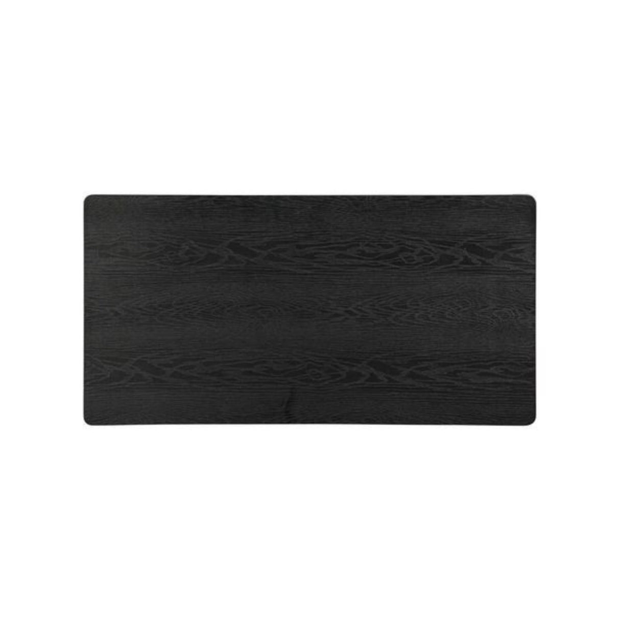 NTC Mingle Modern Wooden Rectangle Coffee Table with Hidden Drawer – Waterproof & Heat Resistant, Burnt Black NTC