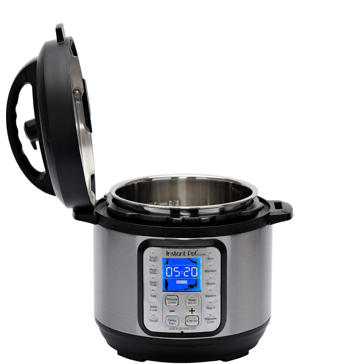 Instant Pot Duo Plus 9-in-1 Electric Pressure Cooker, Slow Cooker, Rice Cooker, Steamer, Sauté, Yogurt Maker, Warmer & Sterilizer, Includes App With Over 800 Recipes, Stainless Steel, 3 Quart Instant Pot