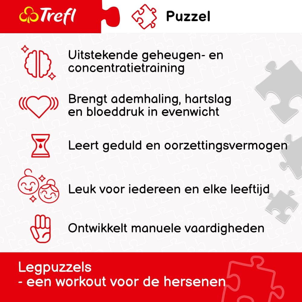 Trefl Procida Island by Night, Italy 1000 Piece Jigsaw Puzzle Red 27"x19" Print, DIY Puzzle, Creative Fun, Classic Puzzle for Adults and Children from 12 Years Old Trefl