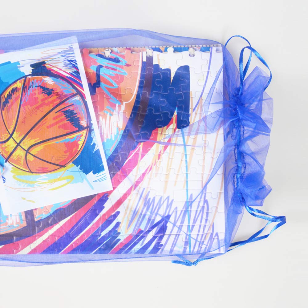 Usotob 1000 Piece Jigsaw Puzzles for Adults and Children, Sports Basketball Puzzles Thick, Sturdy Pieces - Perfect for Family Fun usotob