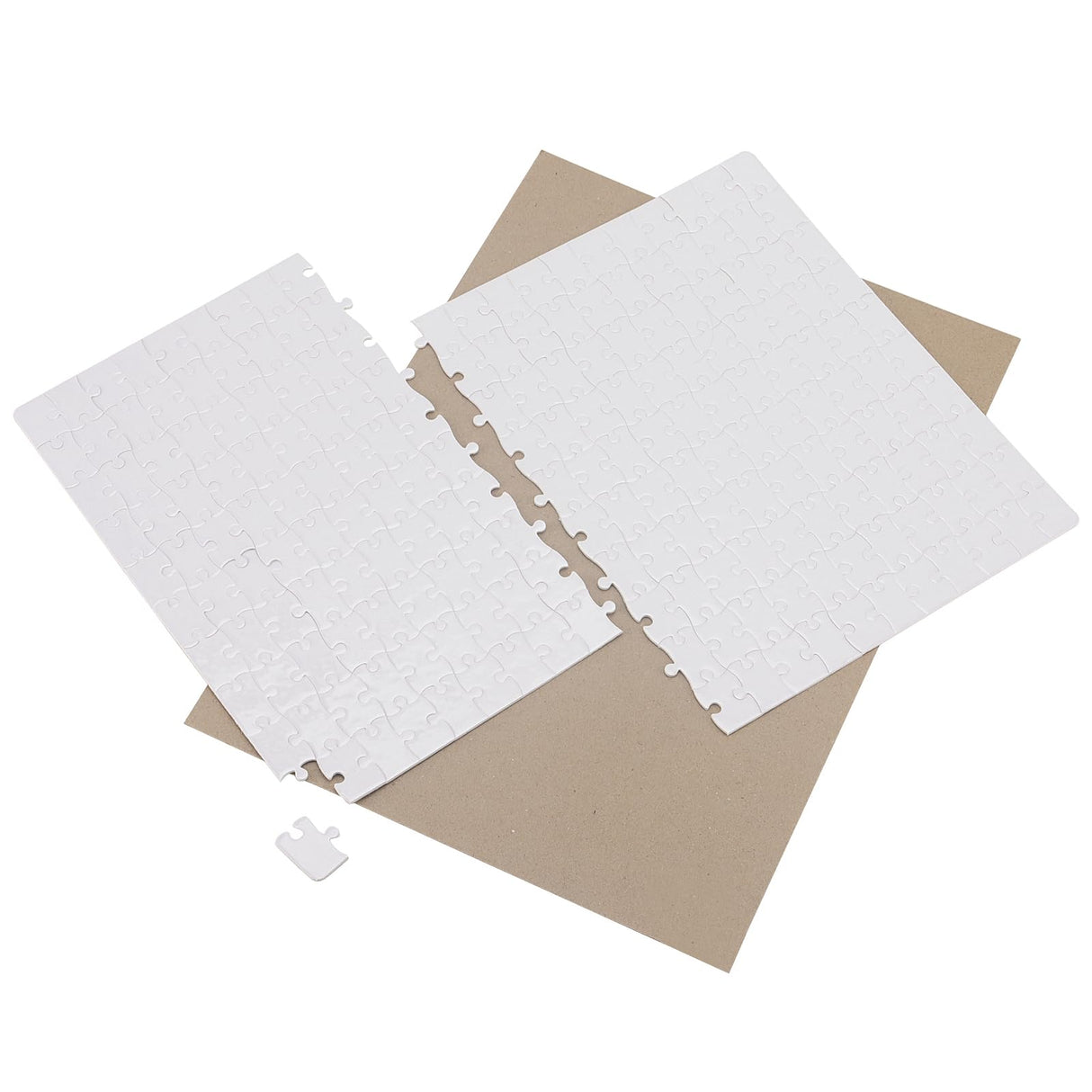 YUENPUN 10 Packs Large Blank Puzzle, 200 Pieces 15x11 Inch Printable Blank DIY Custom Sublimation Jigsaw Puzzle Blanks Large, Heat Transfer Jigsaw Puzzle for Arts Crafts Projects YUENPUN