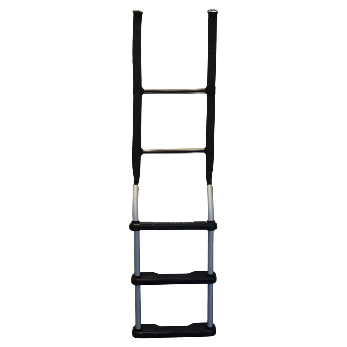 RAVE Sports Inflatable Bongo Water Bouncer, 10FT / 13FT / 15FT / 20FT, Recreational Trampoline with Sturdy Ladder, Heavy Duty Swimming Platform, Reinforced PVC Tube, Durable Nylon Jump Surface RAVE Sports