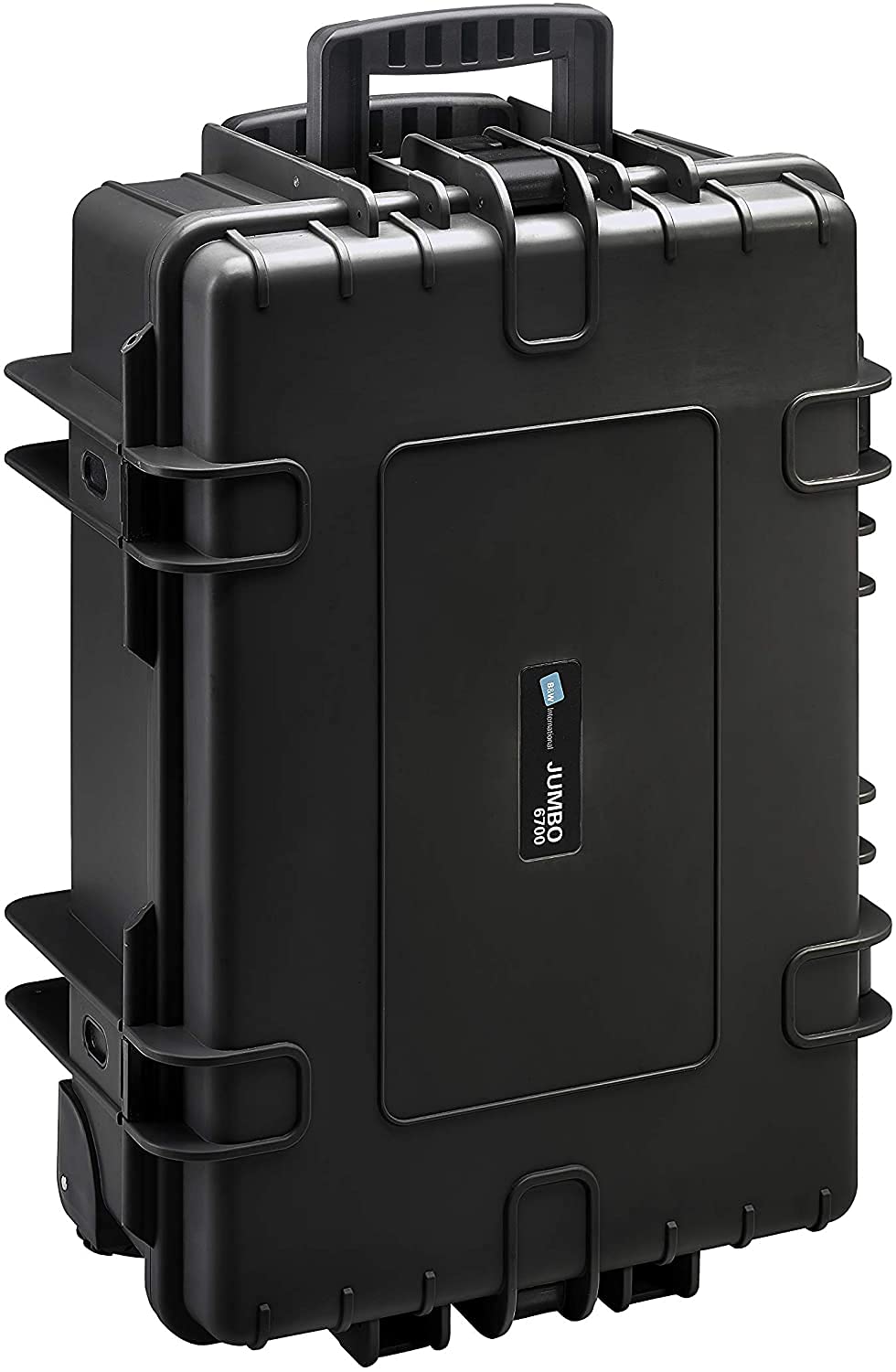 B&W International Jumbo 6700 Outdoor Tool Case with Pocket Tool Boards, Black B&W International