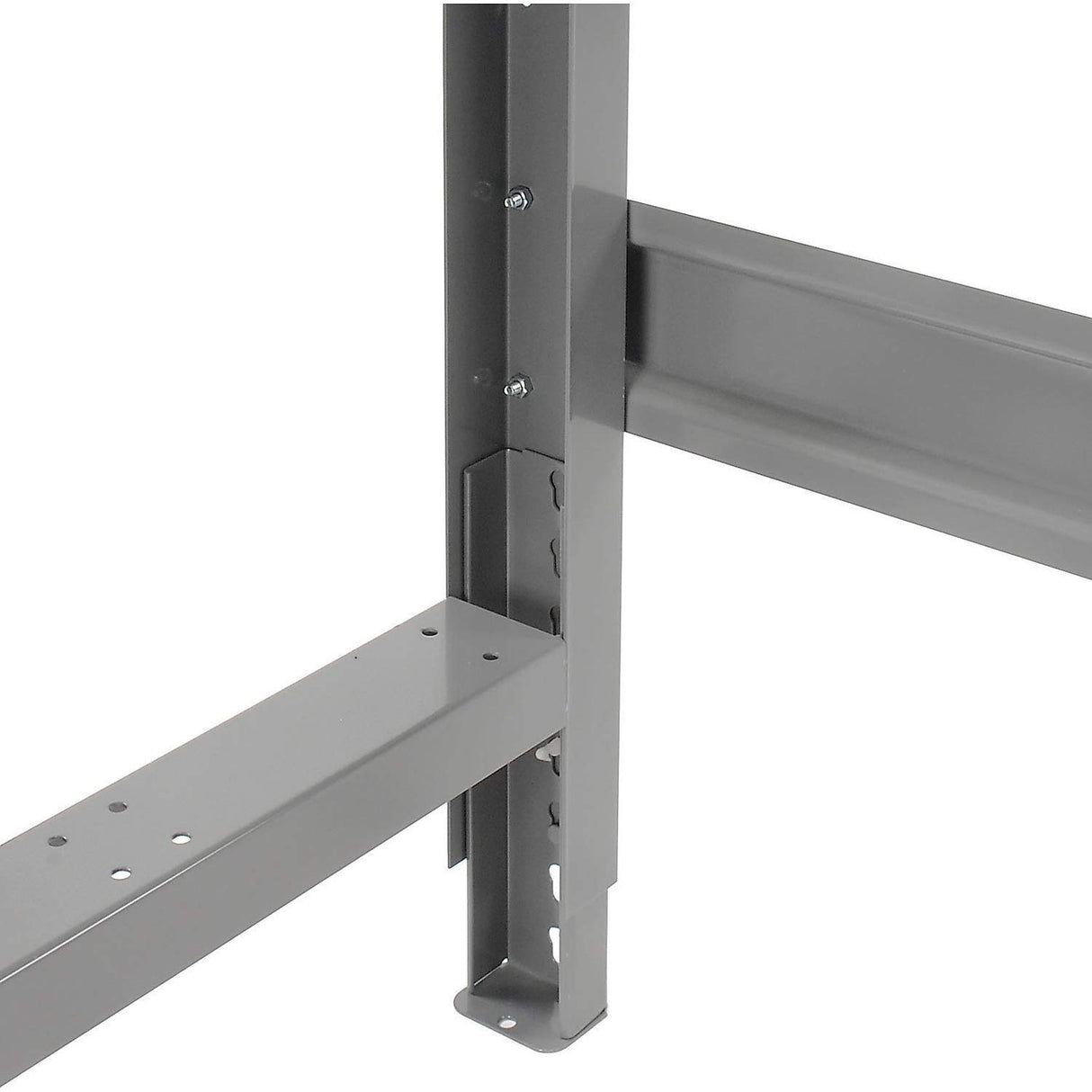 Global Industrial Workbench Stringer-Gray, 72" W x 6" H Global Industrial