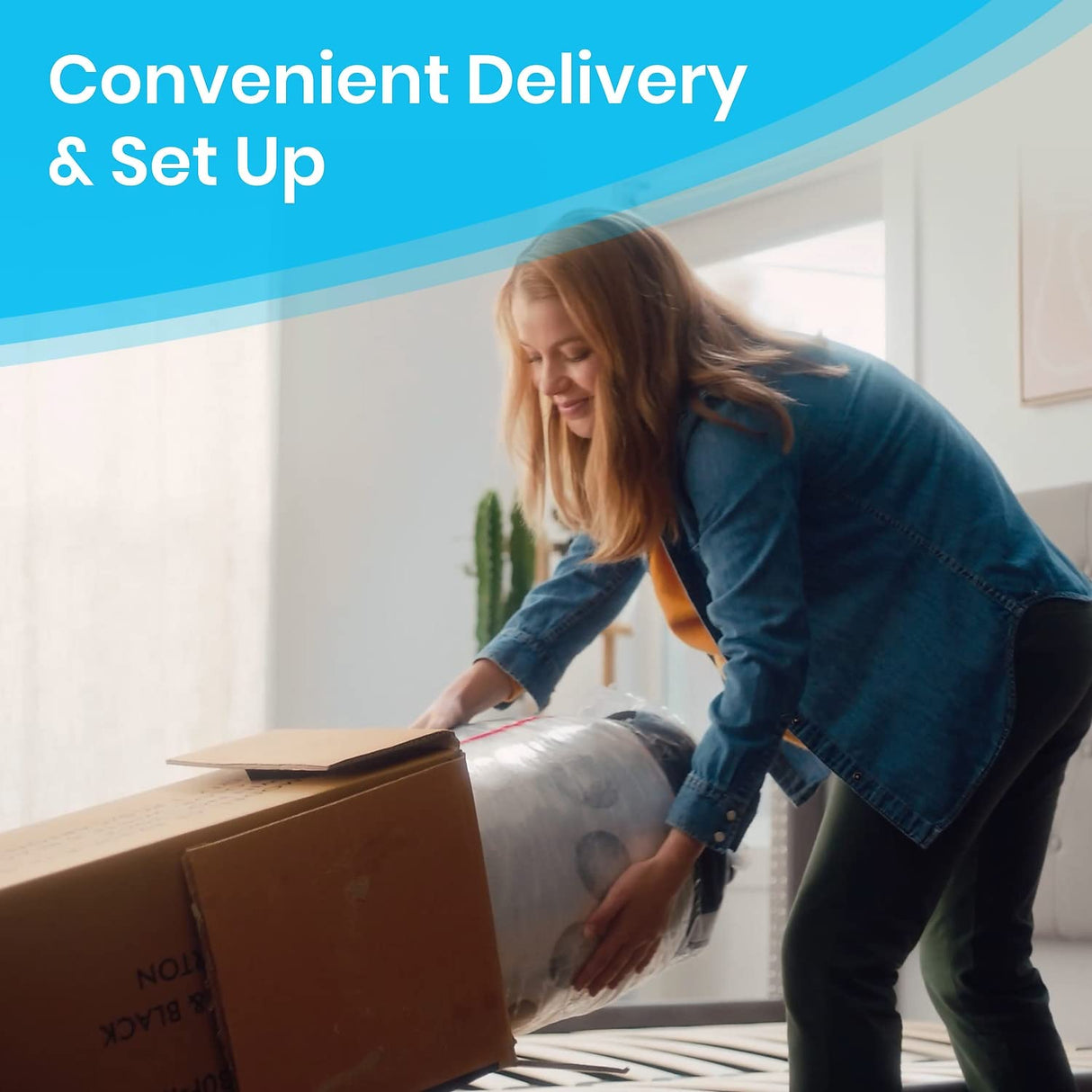 Flash Furniture Capri Comfortable Sleep 12" Hybrid Pocket Spring and Foam Mattress, Foam Pocket Spring Hybrid Mattress for Pressure Relief, Queen Flash Furniture