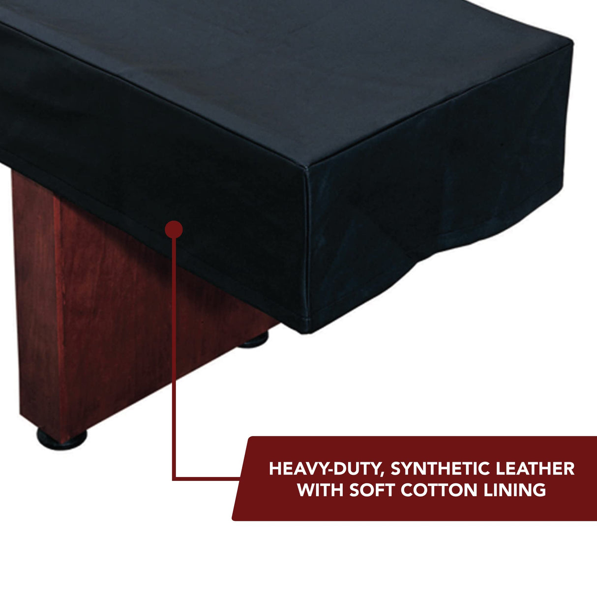 Hathaway Shuffleboard Table Cover, Black, 12-Feet Hathaway