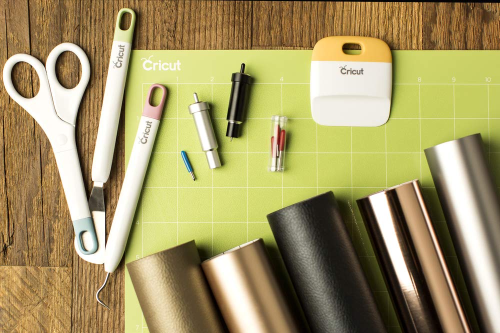 Cricut StandardGrip Machine Mats 12in x 12in, Reusable Cutting Mats for Crafts with Protective Film, Use with Cardstock, Iron On, Vinyl and More, Compatible with Cricut Explore & Maker (3 Count) Cricut