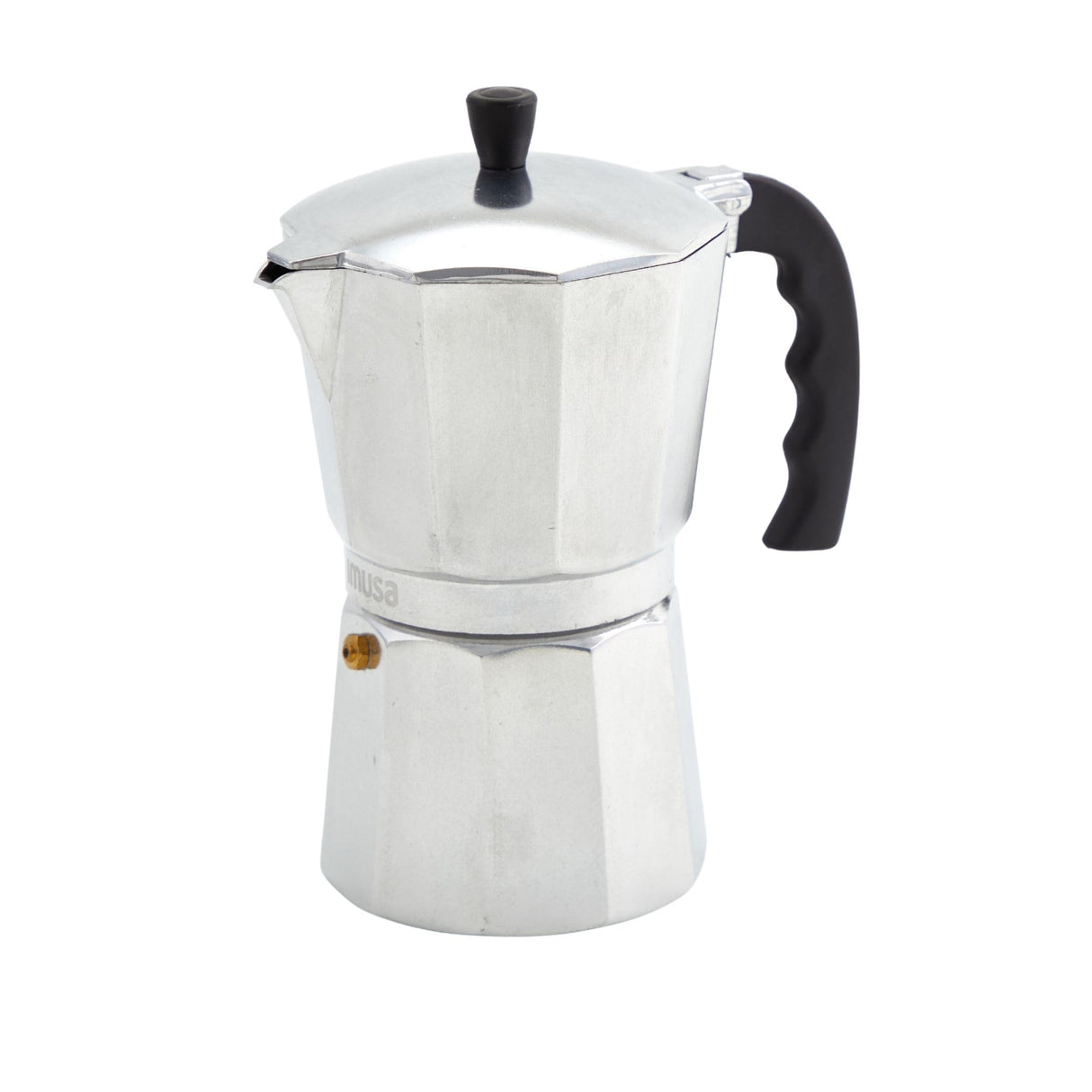 Imusa USA Aluminum Stovetop 6-cup Espresso Maker (B120-43V), Silver Imusa