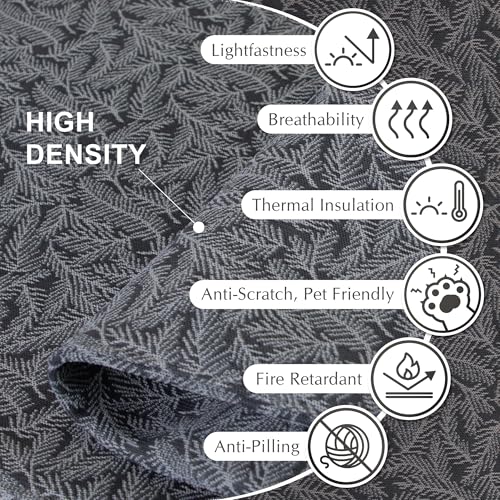 DECOLAB Free Standing Room Dividers, Fabric Room Separation Panels for Bedroom, Dressing Room, Home, Office, Restaurant, Scratch Resistance, 29"x65", Frost DECOLAB
