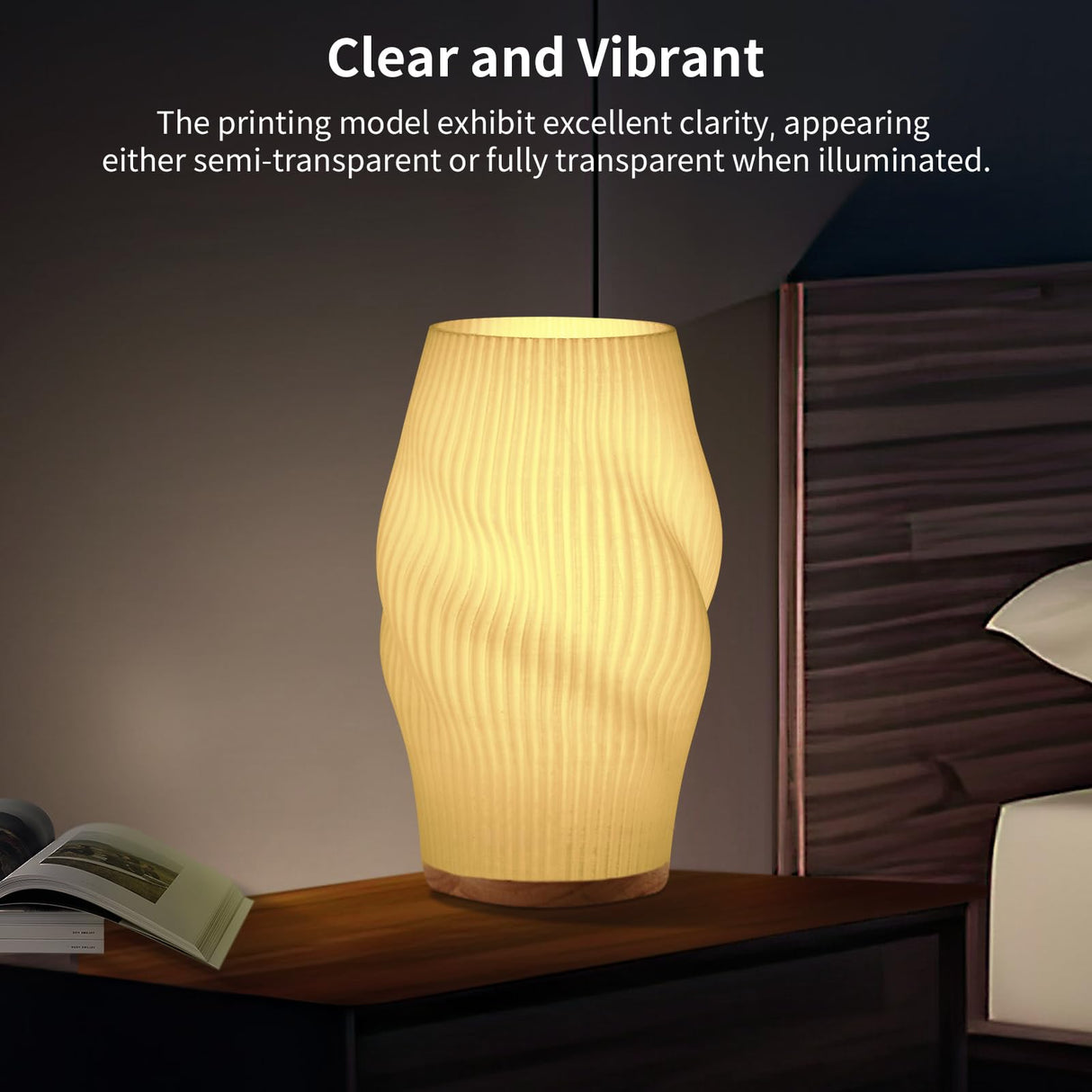 ANYCUBIC PETG Filament 1.75mm, 3D Printer Filament, Dimensional Accuracy +/- 0.02mm, Exceptional Toughness, Print with Most FDM 3D Printers, 1KG Spool, White ANYCUBIC