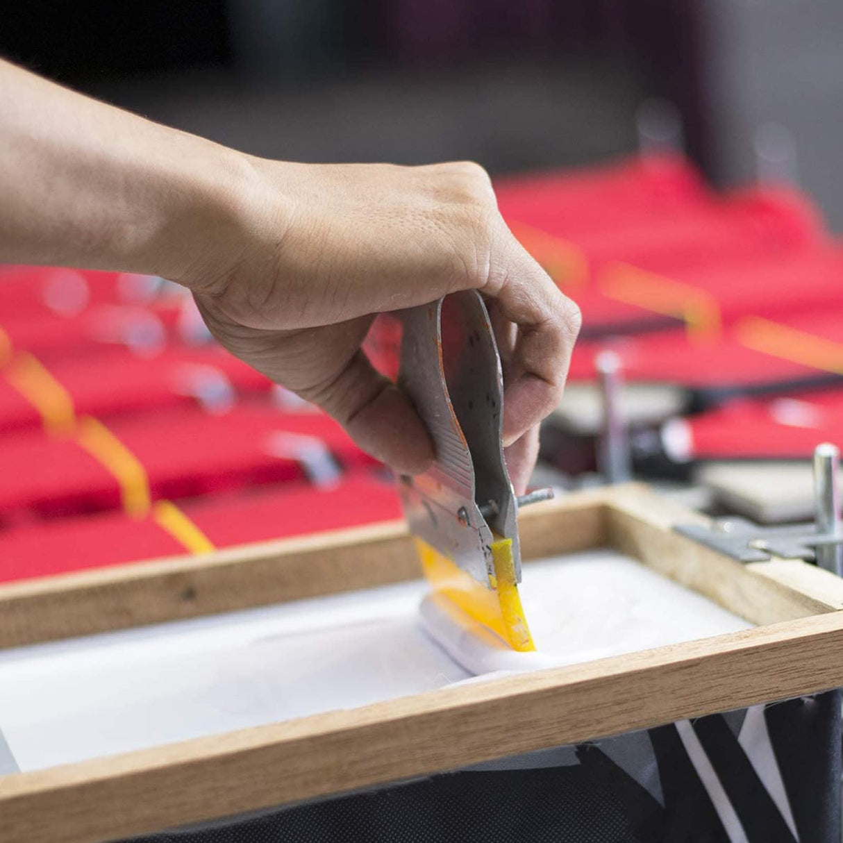 Caydo 4 Pieces 4 Size Screen Printing Frame with 110 Mesh for Screen Printing Beginners and Kids, 9 x 5.1 Inch, 10.6 x 6.7 Inch, 12.2 x 8.2 Inch, 14 x 10 Inch Caydo