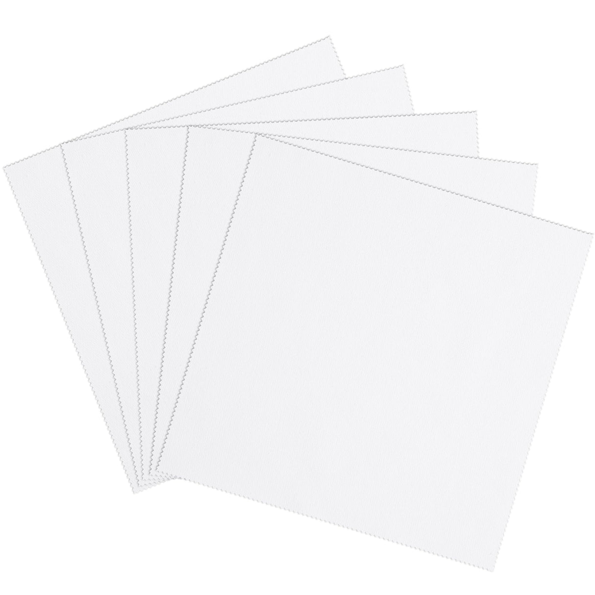 Embroidery Fabric Squares Cotton, 5 Pcs Squares Pre-Cut Natural Cotton Embroidery Cloth Fabric, Embroidery Cloth Squares for Embroidery Garment Craft,7.9x7.9” FFPDYBEST