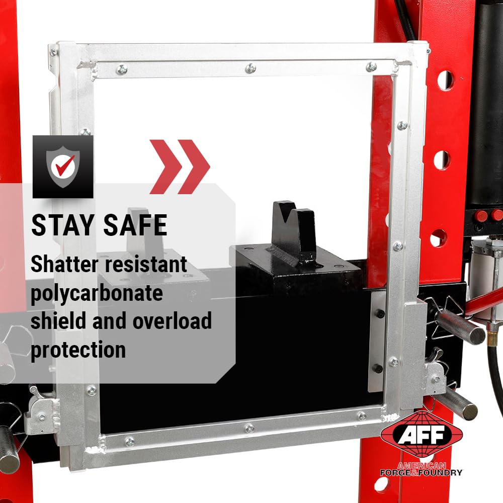 AFF 30 Ton Hydraulic Shop Press - Super Duty American Forge