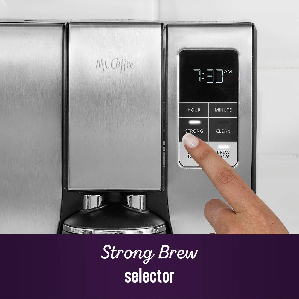 Mr. Coffee Stainless Steel 10 Cup Programmable Coffee Maker Mr. Coffee