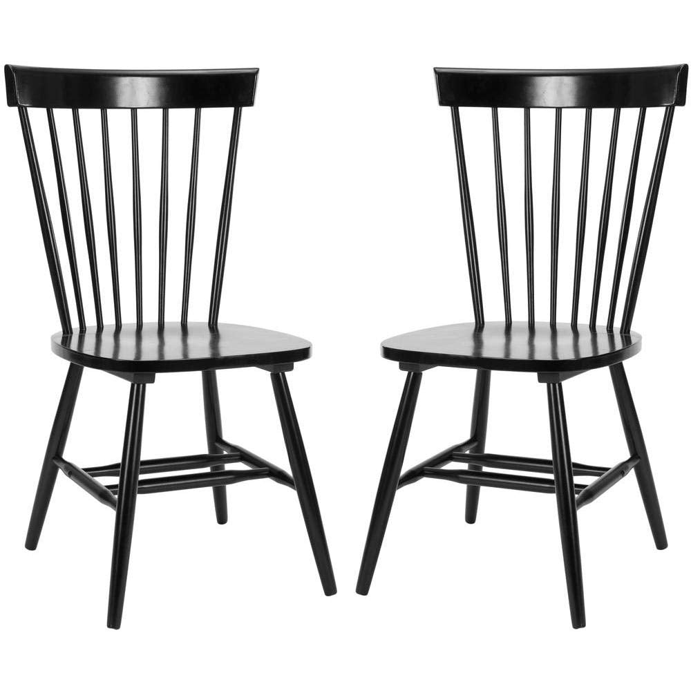 Safavieh Parker Parkse Side Chair, set of 2, Black Safavieh