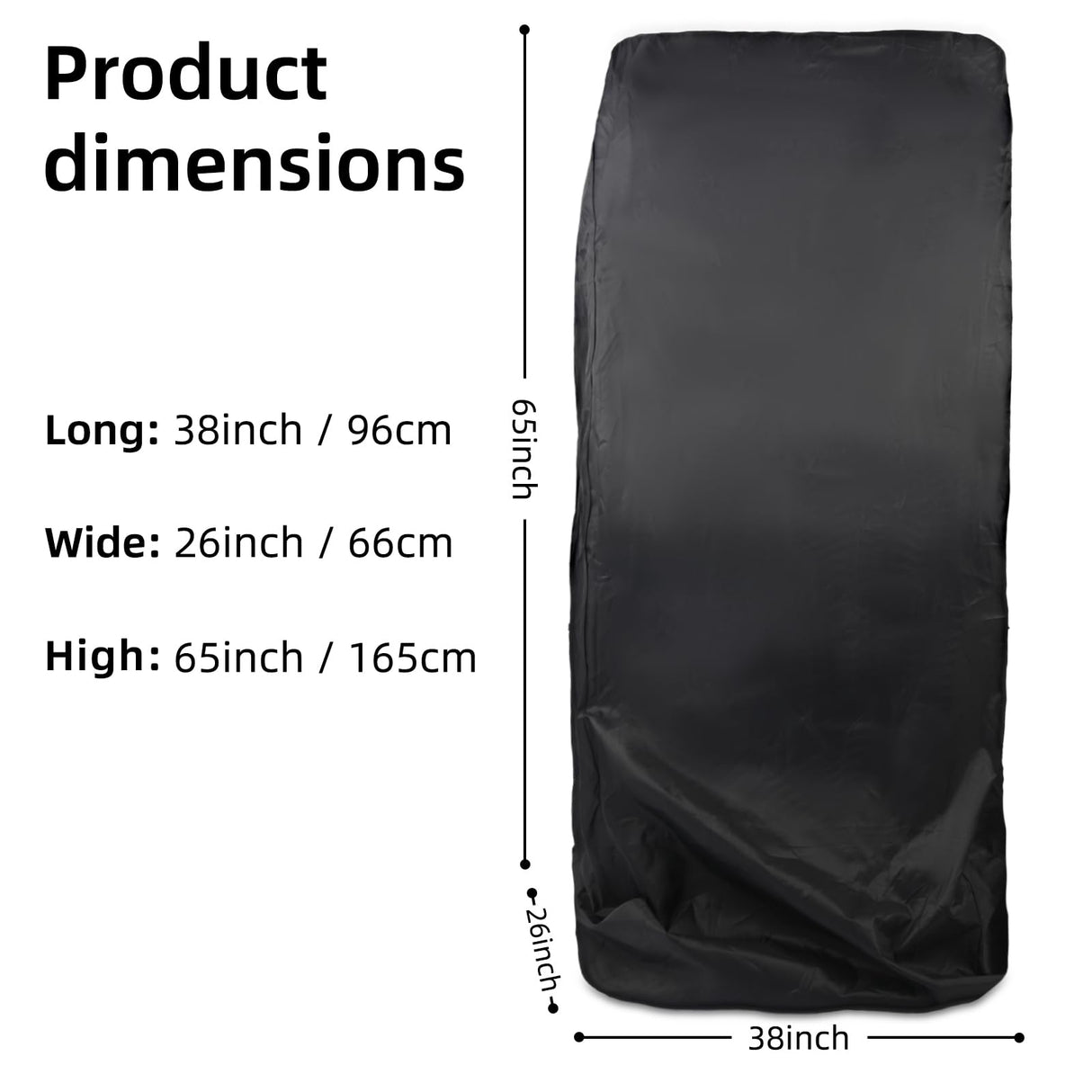 Axe Throw Target Game Cover,Heavy Duty Steel Frame Axe Throw Target Game Cover compatible with EastPoint - 65 x 26 x 38inch - Outdoor All Weather Waterproof, Anti-UV,Fade Resistant Material AYIXITIELU