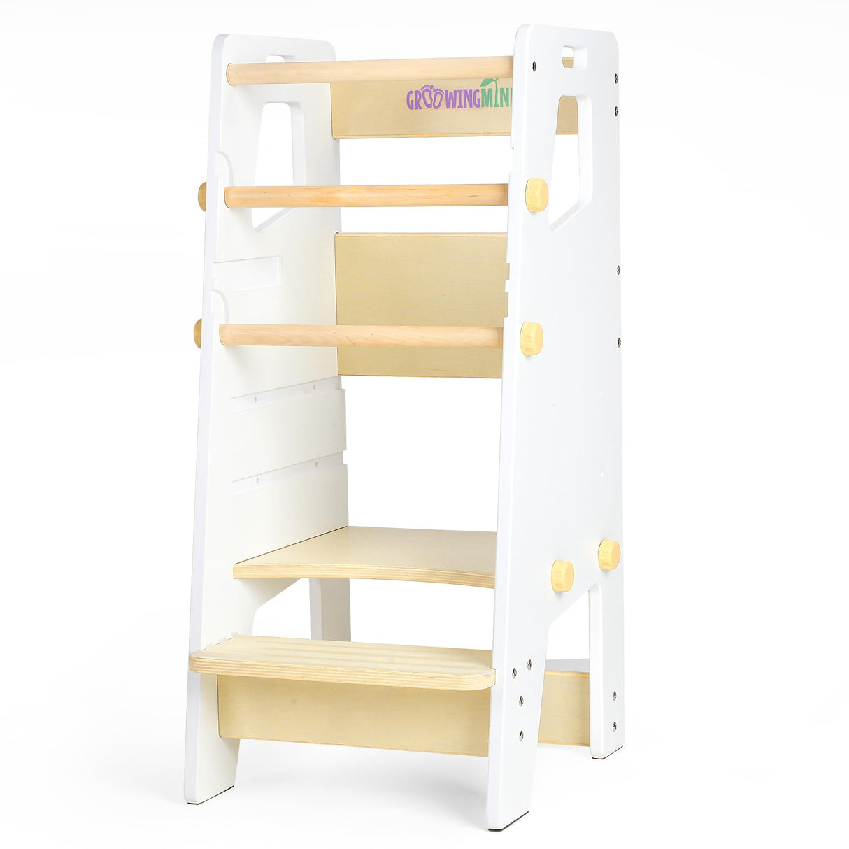 GroowingMind Toddler Tower - Adjustable Montessori Multi-Use Toddler Kitchen Stool, Safe Toddler Tower, Essential Toddler Game Changer- Perfect Toddler Chair GroowingMind