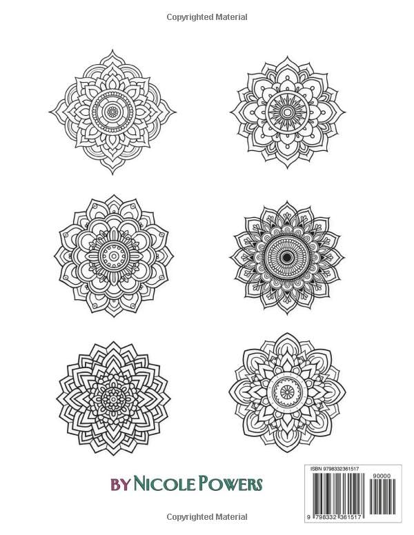 MANDALA: Coloring Book for Stress Relief, 100+ Unique Relaxing Mandalas for Stress Relief, Relaxation, and Creative Expression, Bold and Easy, for All Ages Majosta